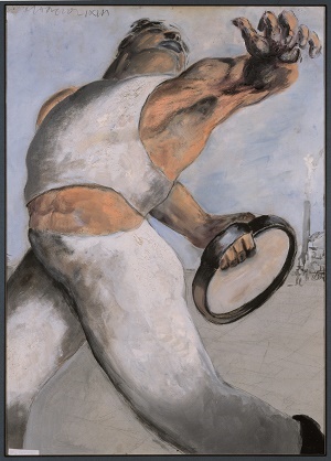 44_-_Tamburello_player_1935___70x50_cm_-_Copia